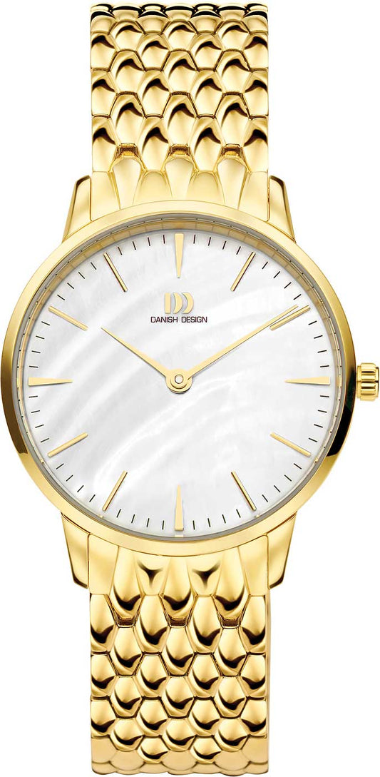 Danish Design 3320362 Women's Watch • Scandinavian Design • Gold Stainless Steel