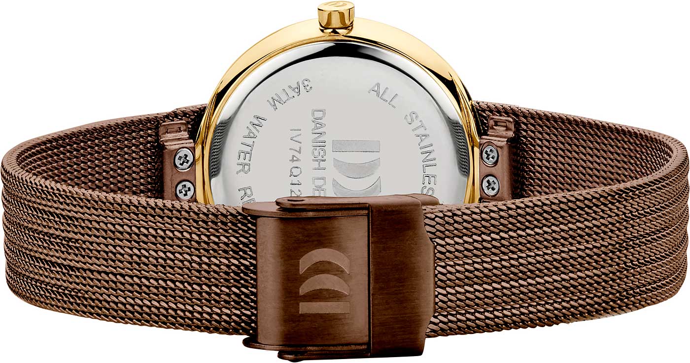 Danish Design 3320381 Damen Uhr • Puristisches Design • Edelstahl