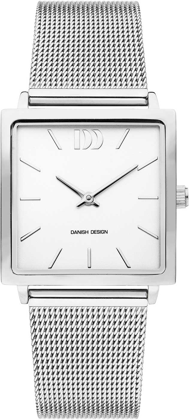 Danish Design 3324686 Women's Watch • Quartz Movement • Stainless Steel Milanese Strap