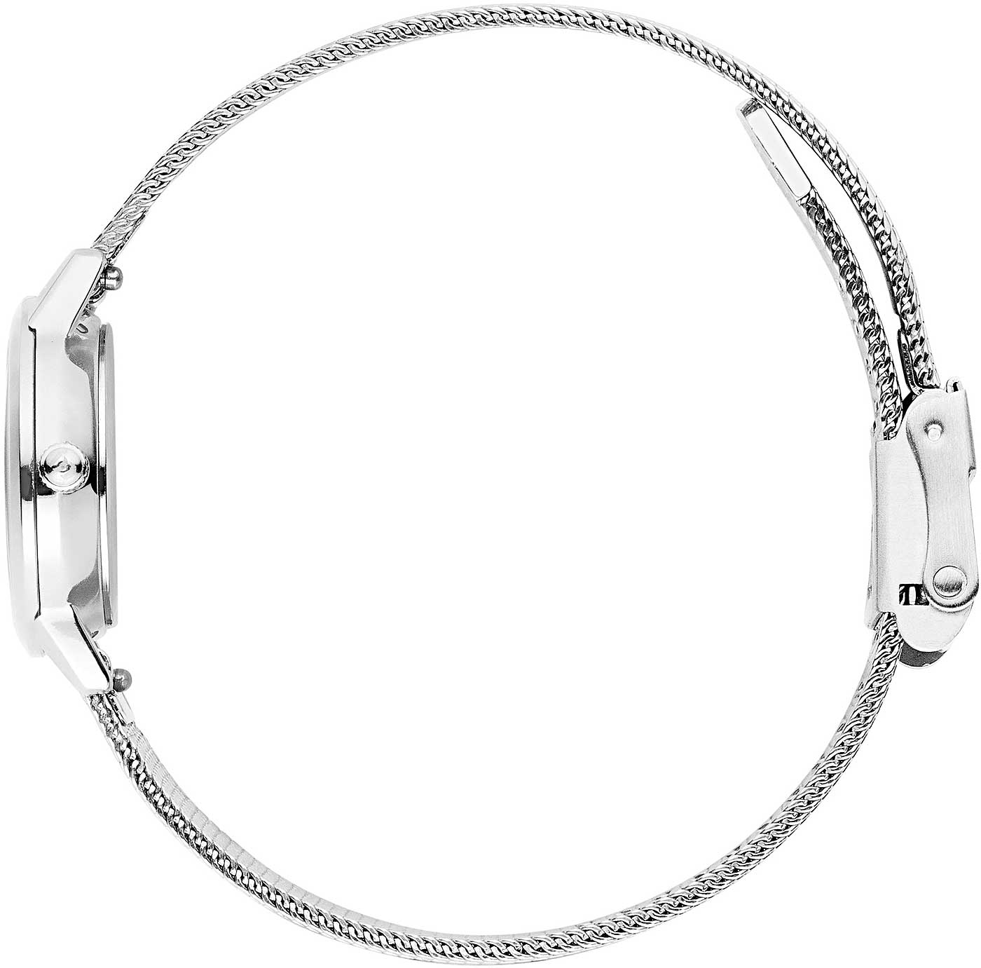 Montre pour femme Danish Design Akilia 3324715 • Boîtier plat • Bracelet milanais