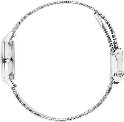 Montre pour femme Danish Design Akilia 3324715 • Boîtier plat • Bracelet milanais