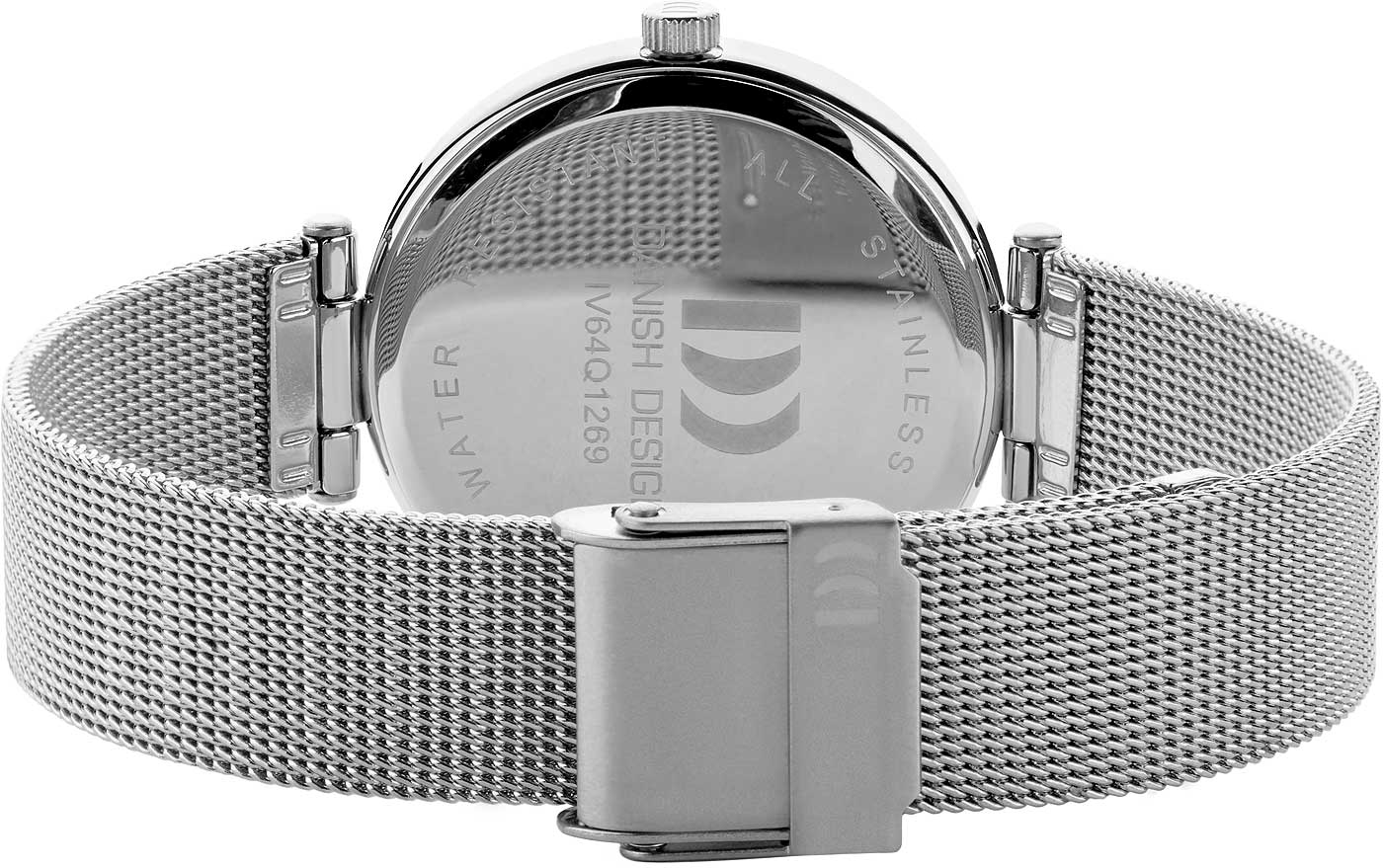 Montre pour femme Danish Design 3324753 • Design ultra-plat • Maille milanaise en acier inoxydable