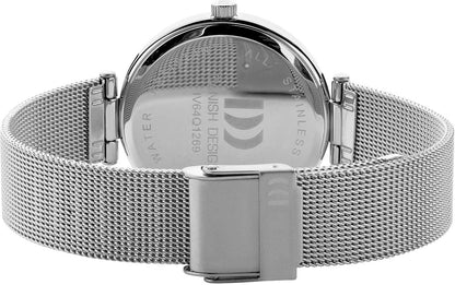 Montre pour femme Danish Design 3324753 • Design ultra-plat • Maille milanaise en acier inoxydable