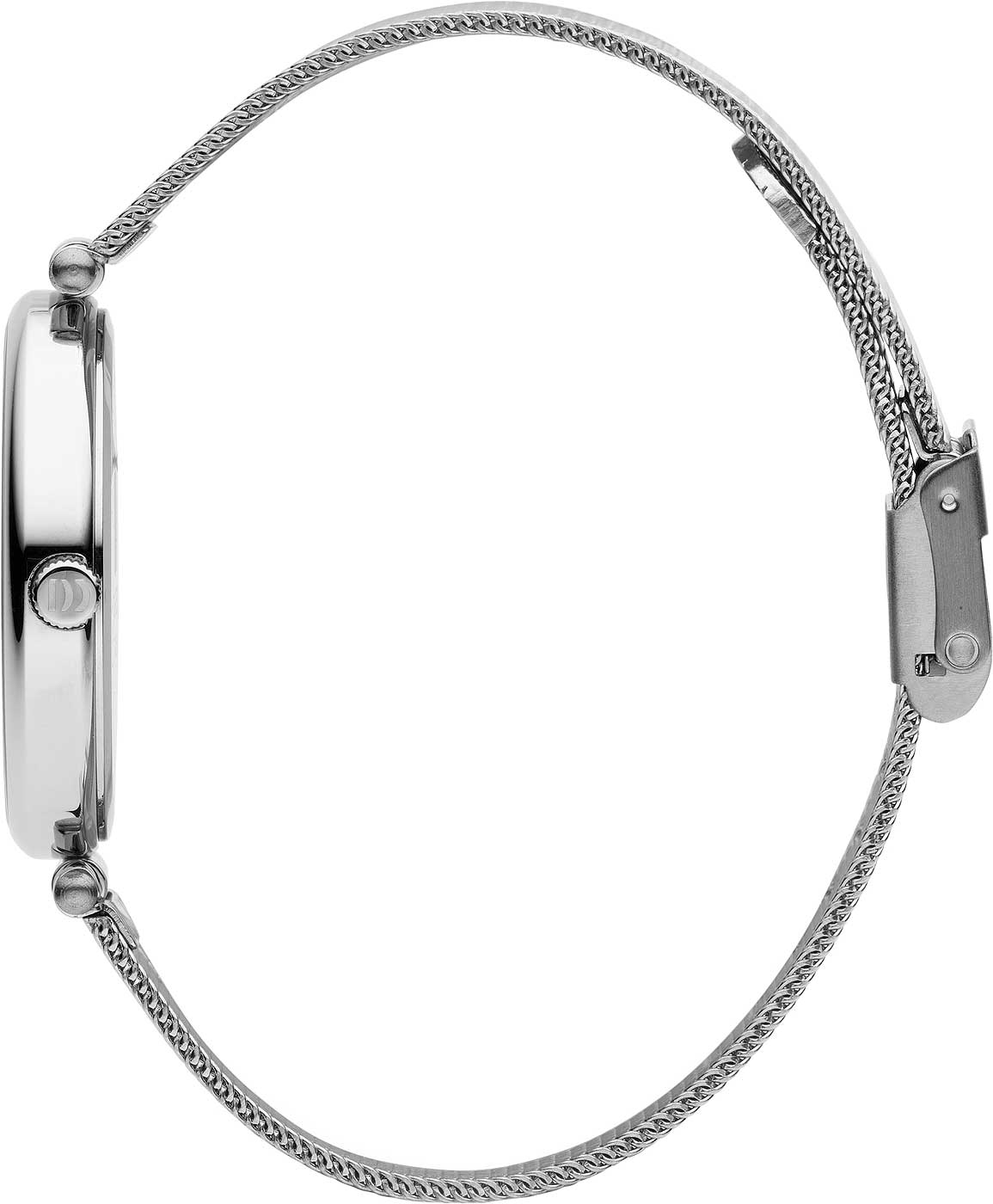 Montre pour femme Danish Design 3324753 • Design ultra-plat • Maille milanaise en acier inoxydable