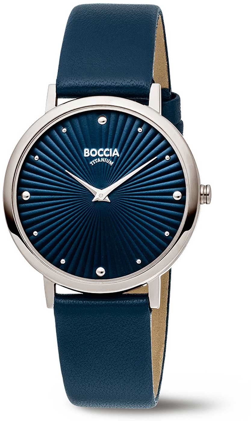 Boccia 3365-02 Herrenuhr - Reintitan - Saphirglas