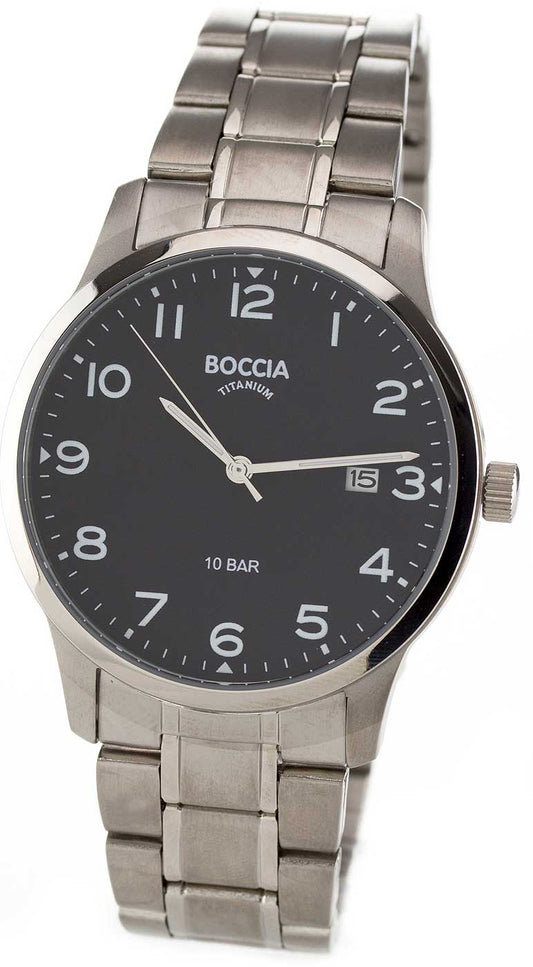 Montre Boccia 628585 • Titane pur • Respectueux de la peau