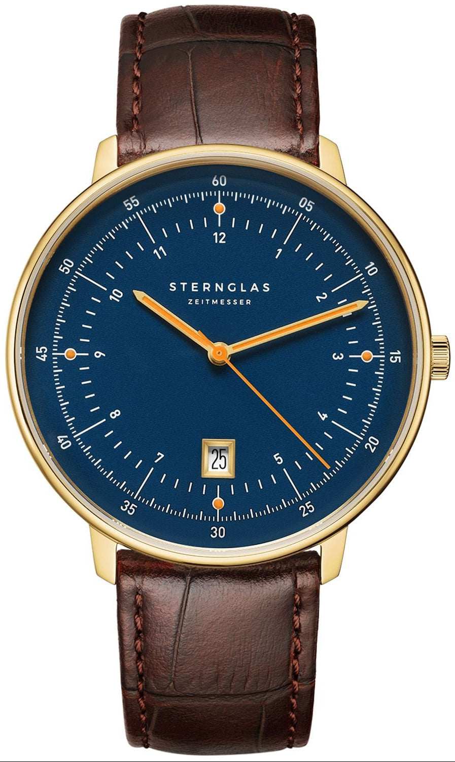 Sternglas Hamburg S01-HH07-HE01 Herrenuhr • Schweizer Quarzwerk • Saphirglas
