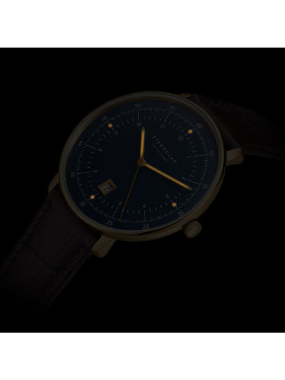 Sternglas Hamburg S01-HH07-HE01 Herrenuhr • Schweizer Quarzwerk • Saphirglas