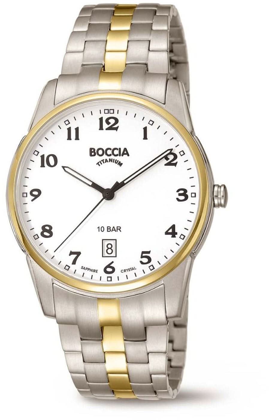 Boccia 3632-03 Men's Watch - Pure Titanium - Sapphire Crystal