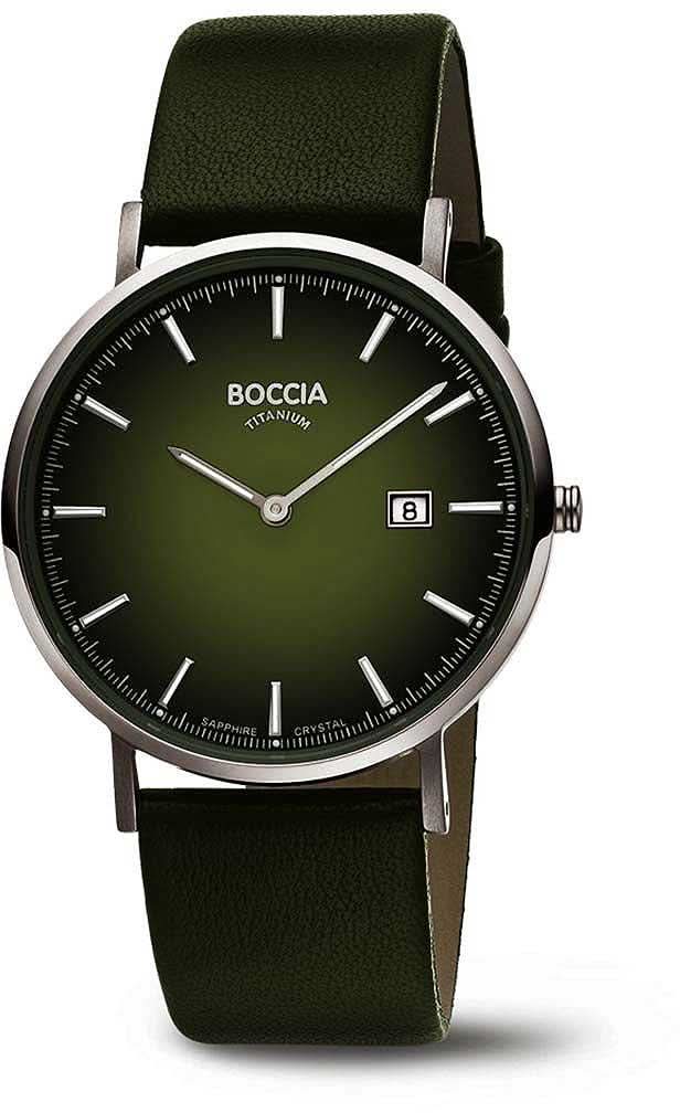 Boccia 3648-03 Herrenuhr • Reintitan • Saphirglas