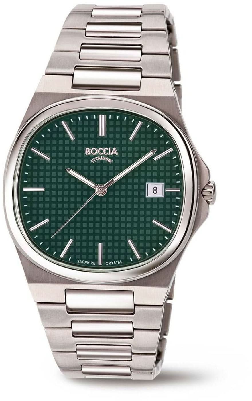 Boccia 3657-03 Men's Watch - Pure Titanium - Sapphire Crystal