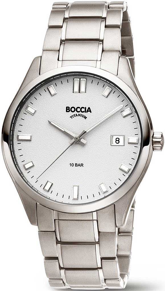 Boccia 3669-03 Men's Watch - Pure Titanium - Hypoallergenic