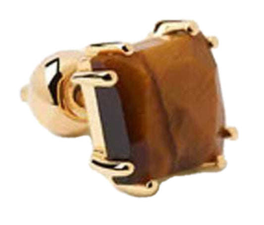 Suki Single Earring with Gemstone - 18K Gold Plating