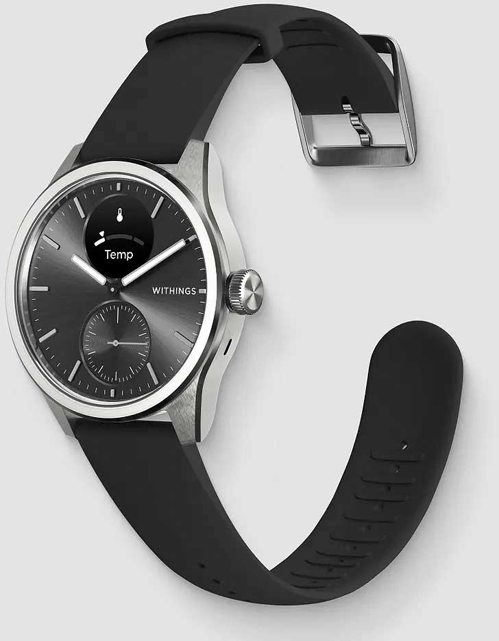 Withings WITHINGS-SCANWATCH Unisex Watch • ECG Function • Sapphire Glass