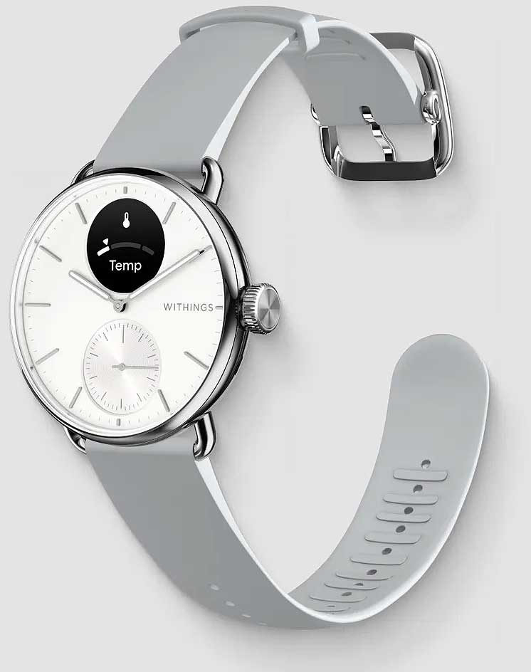Withings ScanWatch 2 HWA10-MODEL 2-ALL-INT Unisex Uhr • Hybrid Smartwatch • EKG & Schlaftracking
