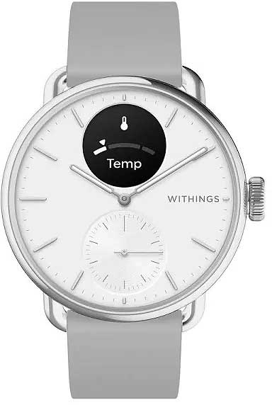 Withings ScanWatch 2 HWA10-MODEL 2-ALL-INT Unisex Uhr • Hybrid Smartwatch • EKG & Schlaftracking