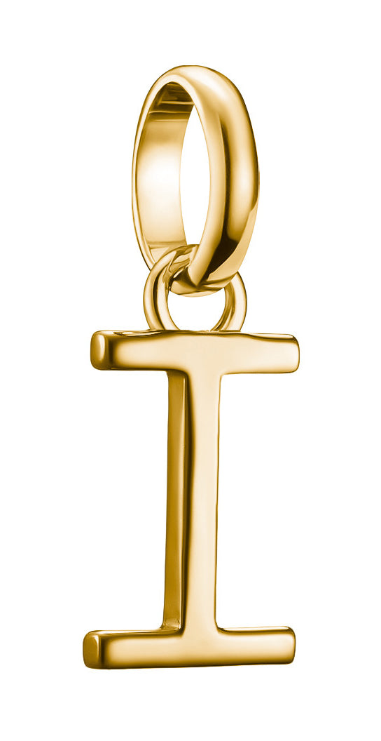 Thomas Sabo Charm Pendant Letter I Connect Gold Plated