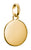 Thomas Sabo Charm Pendant Coin Connect Gold Plated