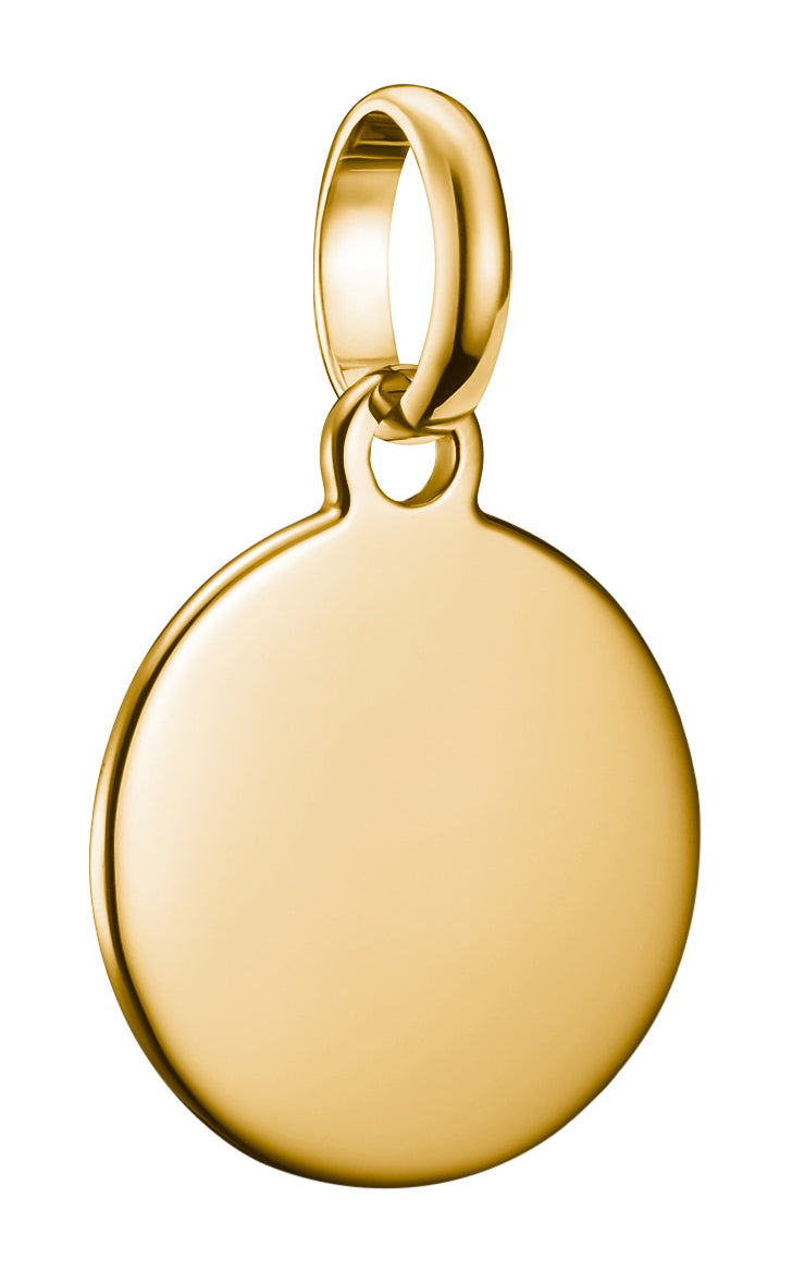 Thomas Sabo Charm Pendant Coin Connect Gold Plated
