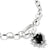 Thomas Sabo Charm Pendant Vintage Heart Black Connect Silver