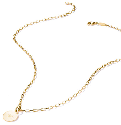 Thomas Sabo Charm Necklace Paperclip Gold Plated 70 cm Length
