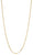 Thomas Sabo Charm Necklace Paperclip Gold Plated 70 cm Length