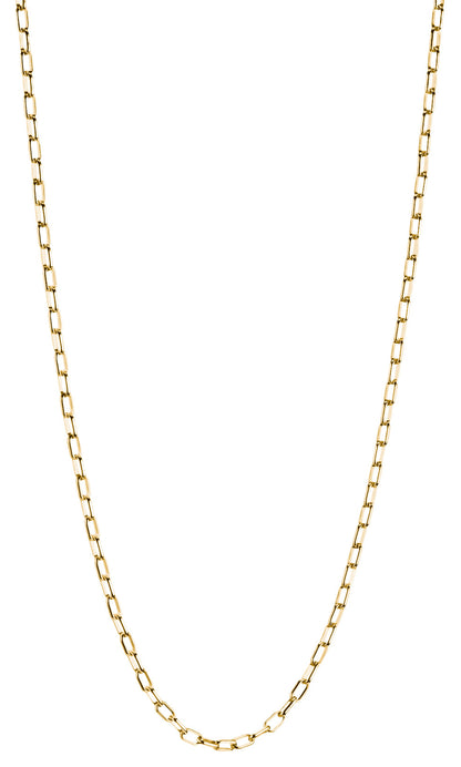Thomas Sabo Charm Necklace Paperclip Gold Plated 70 cm Length