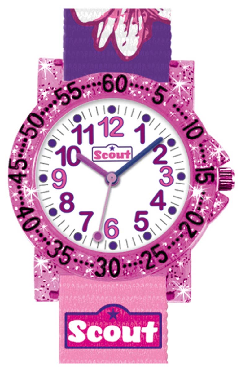 Scout 375013 Girls' Watch • Learning Dial • 5 bar Water Resistant