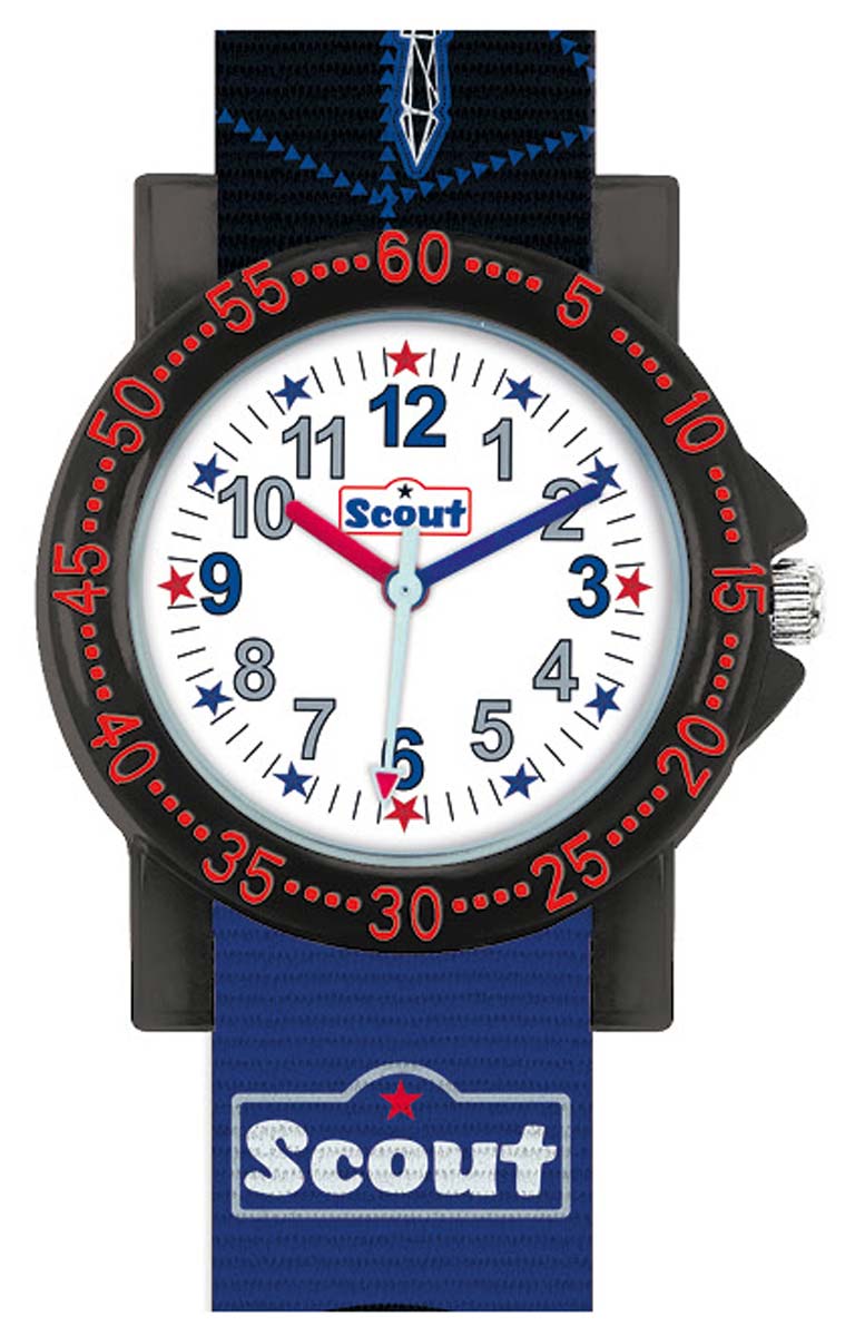 Scout 375.020 Boys' Watch • Robust • Clear Dial • 5 ATM Water Resistant