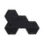 Karlsson Six In The Mix Wecker 17.5 cm Schwarz Gummiert • Zeitanzeige • Weckfunktion
