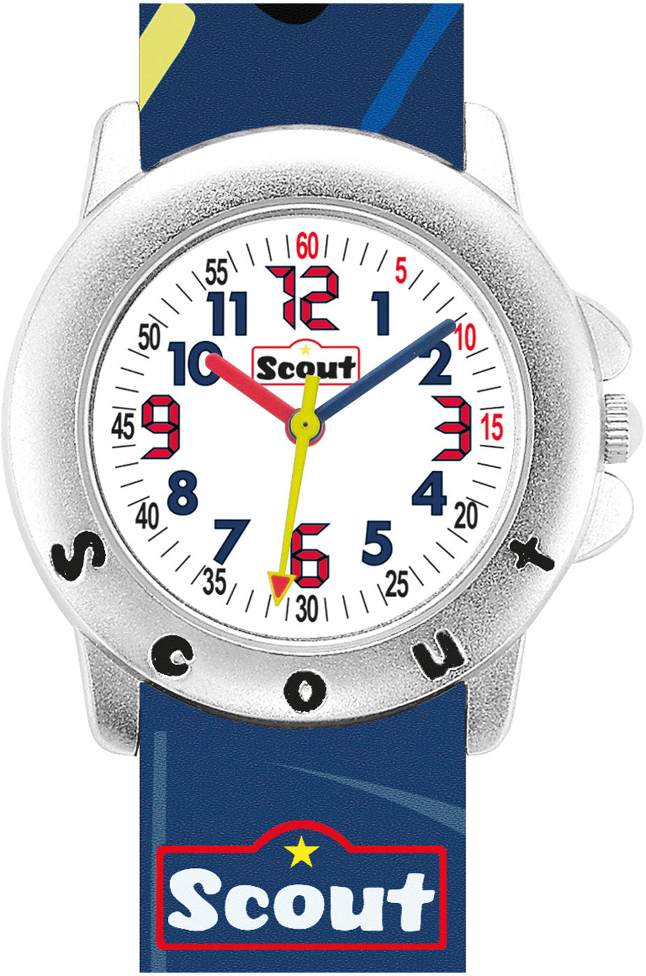 Scout Star Kids 393032 Boys' Watch • Race Car Motif • 5 Bar