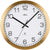 Atlanta Wall Clock 30 cm Ø Stainless Steel • Radio-Controlled • Modern