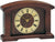 Pendule de table AMS 18x25x5 cm Bois • Radio-pilotée • Design intemporel