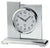AMS Table Clock 16x17x6 cm Metal • Modern Radio Movement • Elegant Design