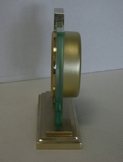 AMS Table Clock 16x17x6 cm Metal • Radio-Controlled Movement • Modern Design