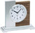 AMS Table Clock 16x17x6 cm Metal • Radio-Controlled • Modern Design
