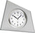 Horloge de table AMS 19x16x5 cm Acrylique • Radio-pilotée • Design moderne