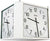 Peweta Wall Clock 56.5x56.5x56.5 cm Metal • Radio Clock • Modern Design