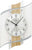 Horloge murale AMS 48x29x0,03 cm bois • Mouvement radiopiloté • Design moderne