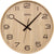 Horloge murale AMS 40x40x5 cm bois • Précision radio-pilotée • Design harmonieux