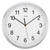 Horloge murale AMS 30x30x5 cm métal • Radiopilotée • Design moderne