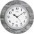 Horloge murale AMS 50 cm Ø bois • Mouvement radio-piloté précis • Design naturel moderne