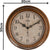 AMS Wall Clock 30x30x5 cm Plastic • Radio-controlled • Precise