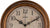 AMS Wall Clock 30x30x5 cm Plastic • Radio-controlled • Precise
