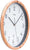 Horloge murale AMS 30x30x6 cm plastique • Radiopilotée • Design intemporel
