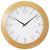 Horloge murale AMS 29 cm Ø bois • Radio-pilotée • Design moderne