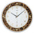 Horloge murale AMS 31 cm Ø aluminium • Radiopilotée • Moderne