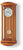 Horloge murale AMS 65x24x15 cm bois • Mouvement mécanique 14 jours • Arrêt de sonnerie