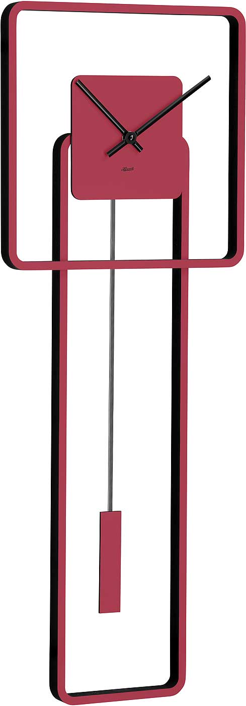 Hermle Wall Clock 53.34x25.4x12.7 cm MDF • Puristic Design • Reliable Quartz Movement