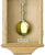 Horloge murale AMS 53x27x13 cm bois • Mécanique • Gong circulaire